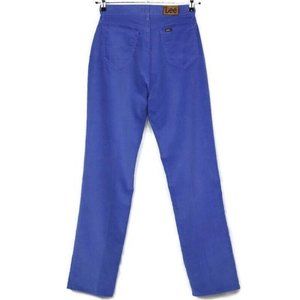 Vintage Lee Corduroy Pants‎ Straight Purple United Garment Workers 11 x 32